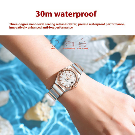 Elegante Damen Uhr – Ultra-dünn, Wasserdicht und mit Luminiszierender Funktion